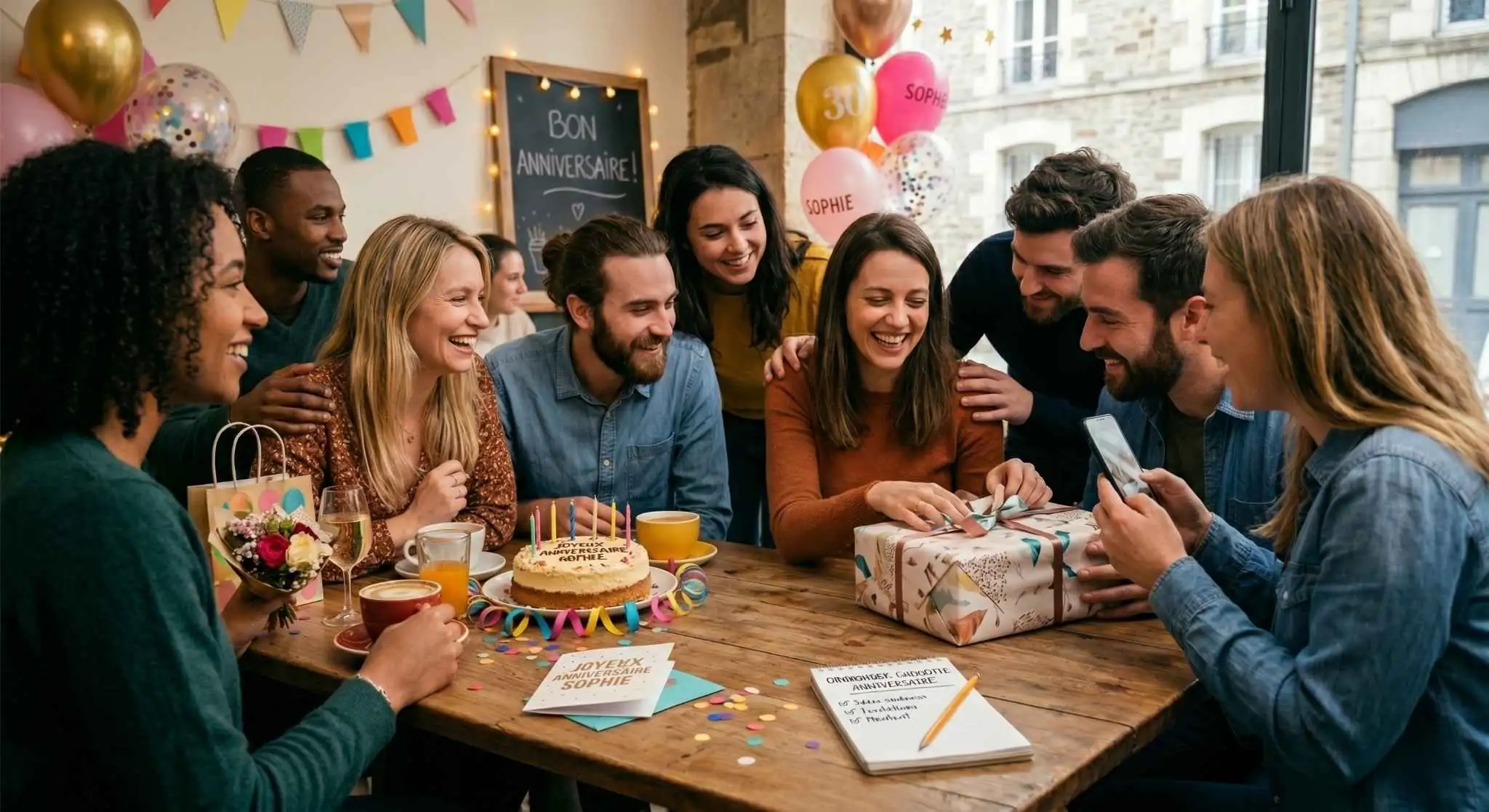 cagnotte anniversaire organiser cadeau groupe sans commission